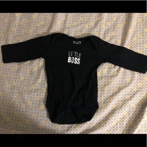 A black baby boy shirt